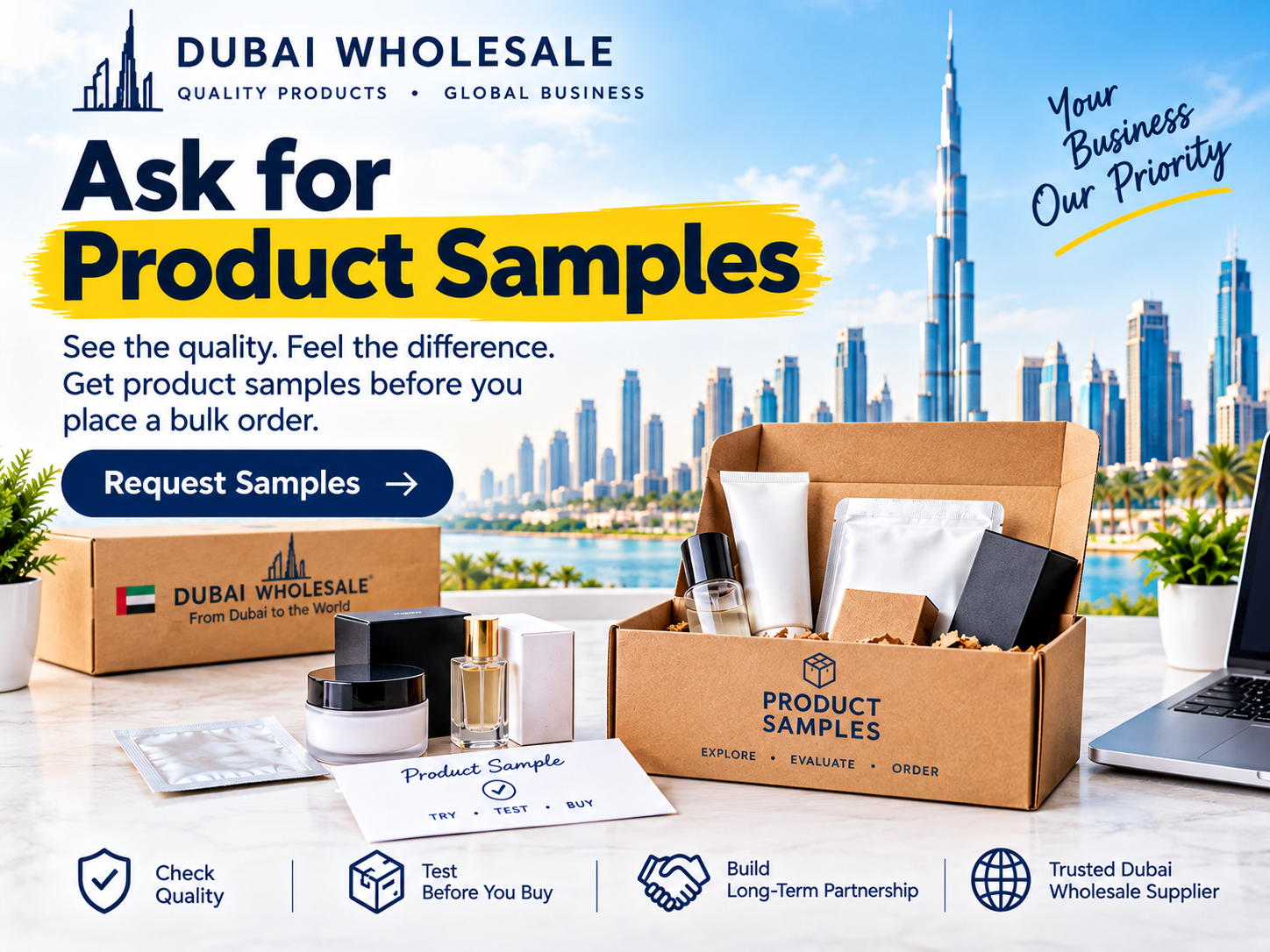 “Ask for Product Samples