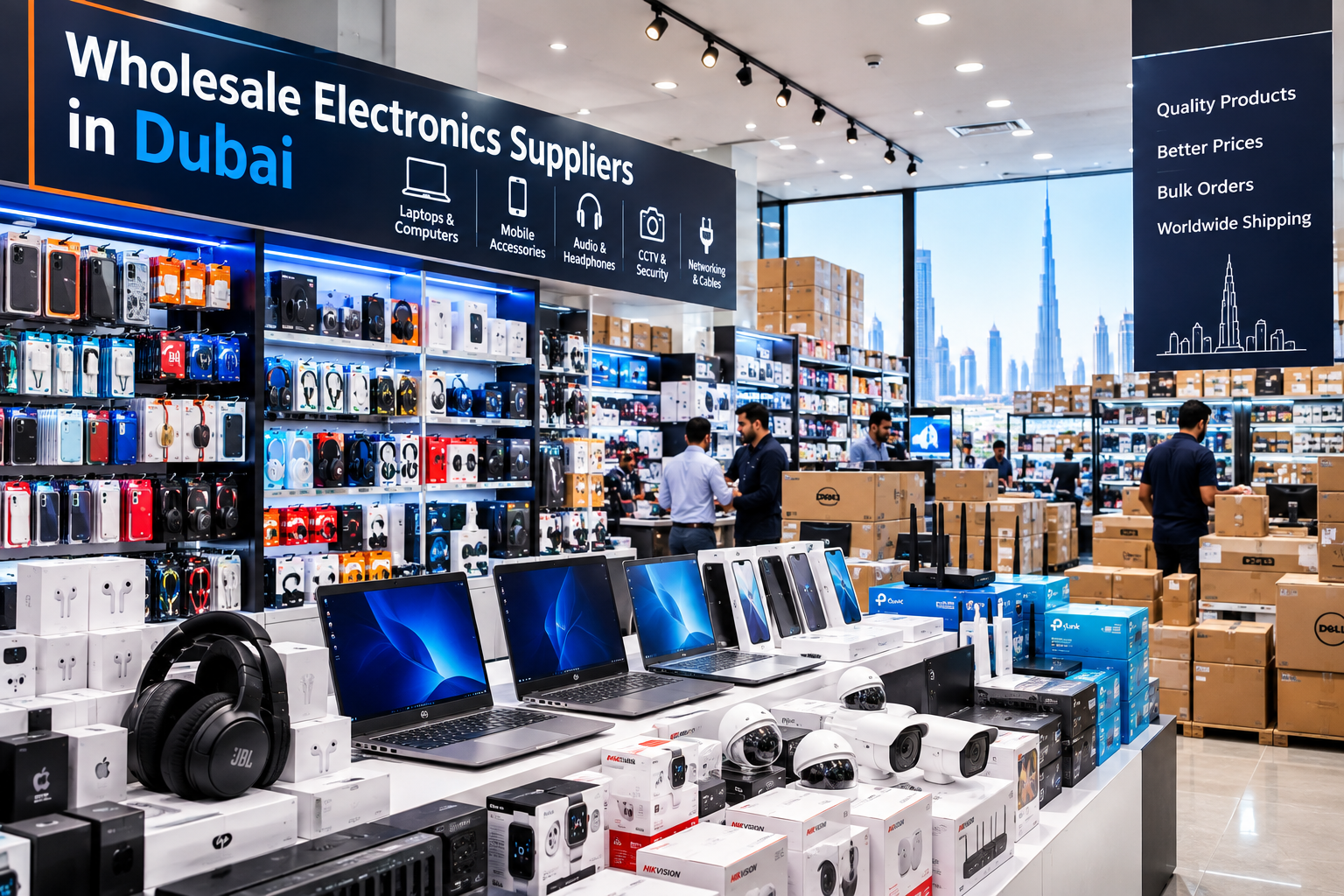 Wholesale Electronics Suppliers in Dubai