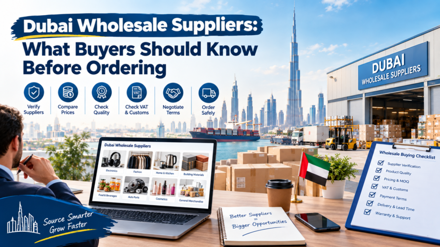 Dubai Wholesale Suppliers: What Buyers Should Know Before Ordering