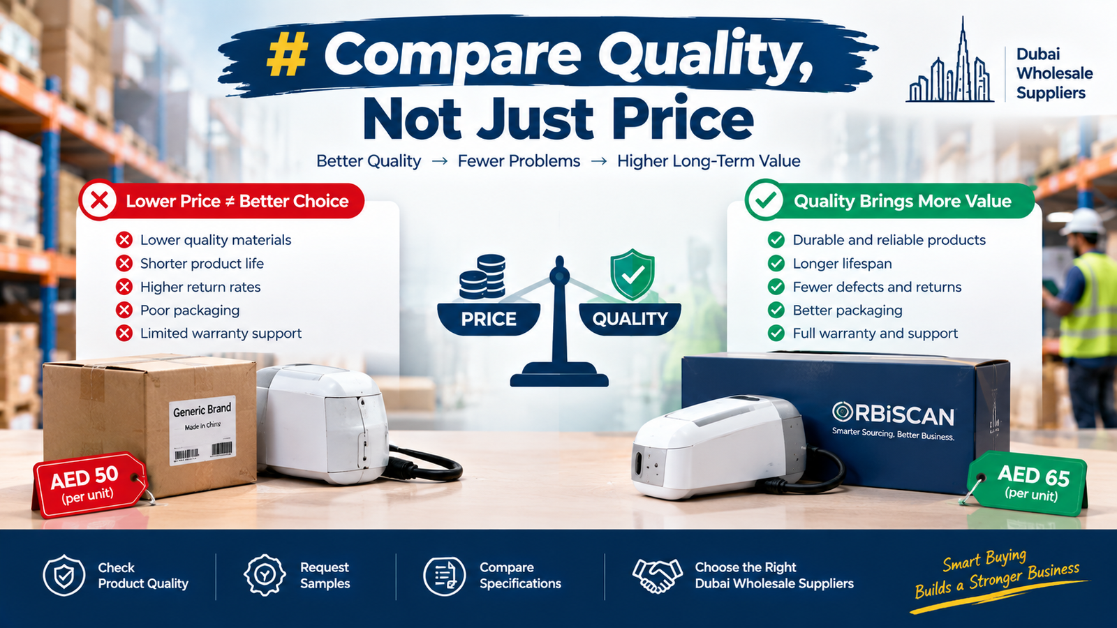 Compare Quality, Not Just Price