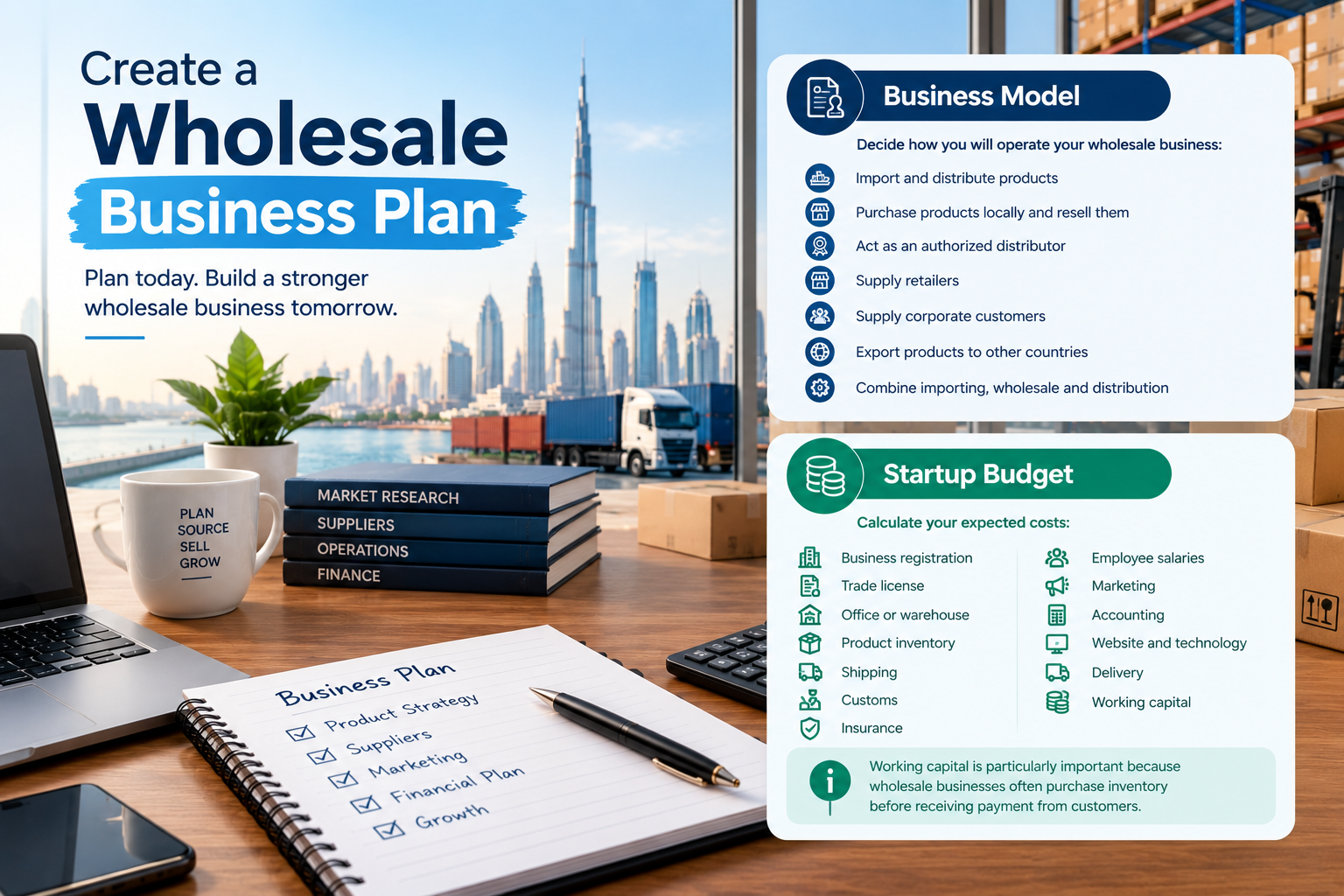 Create a Wholesale Business Plan