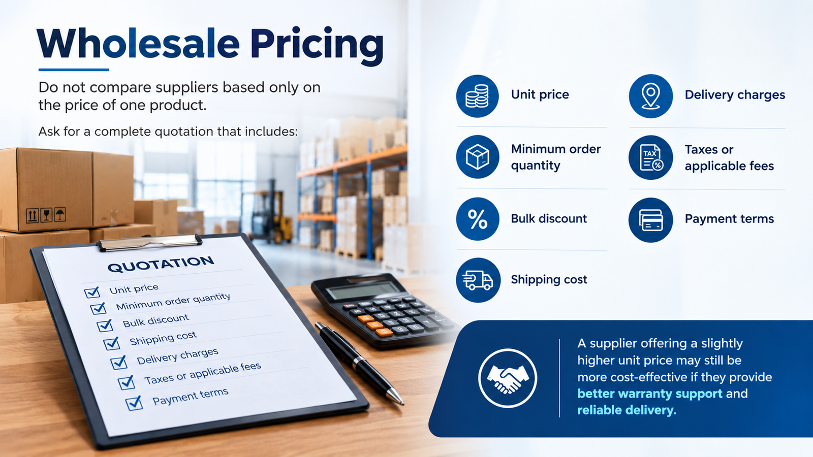 Wholesale Pricing