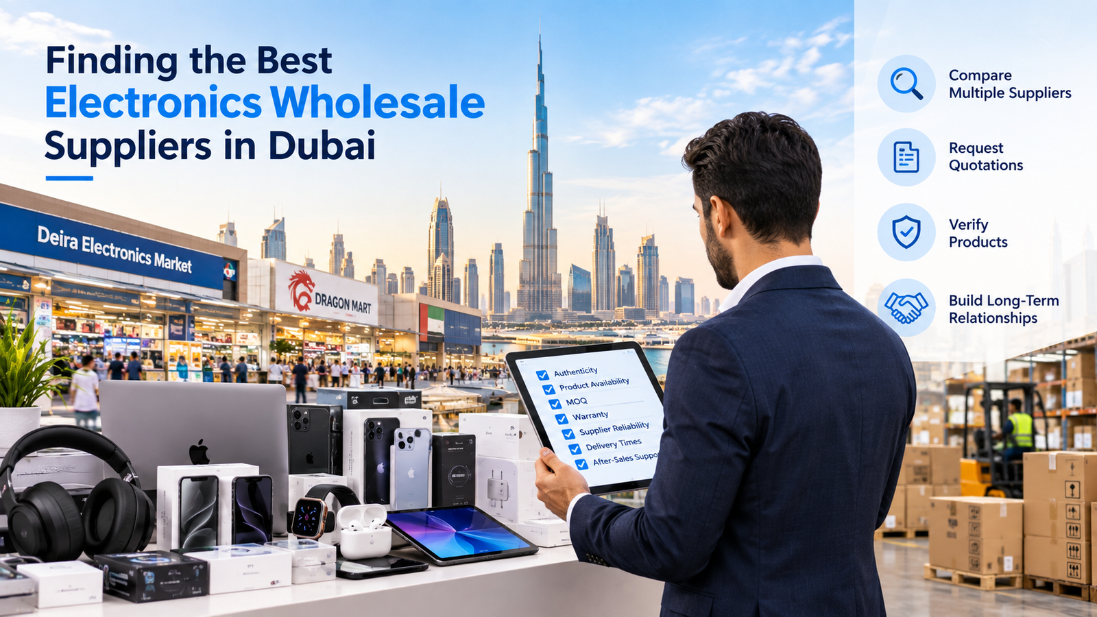 Best Electronics Wholesale Suppliers in Dubai