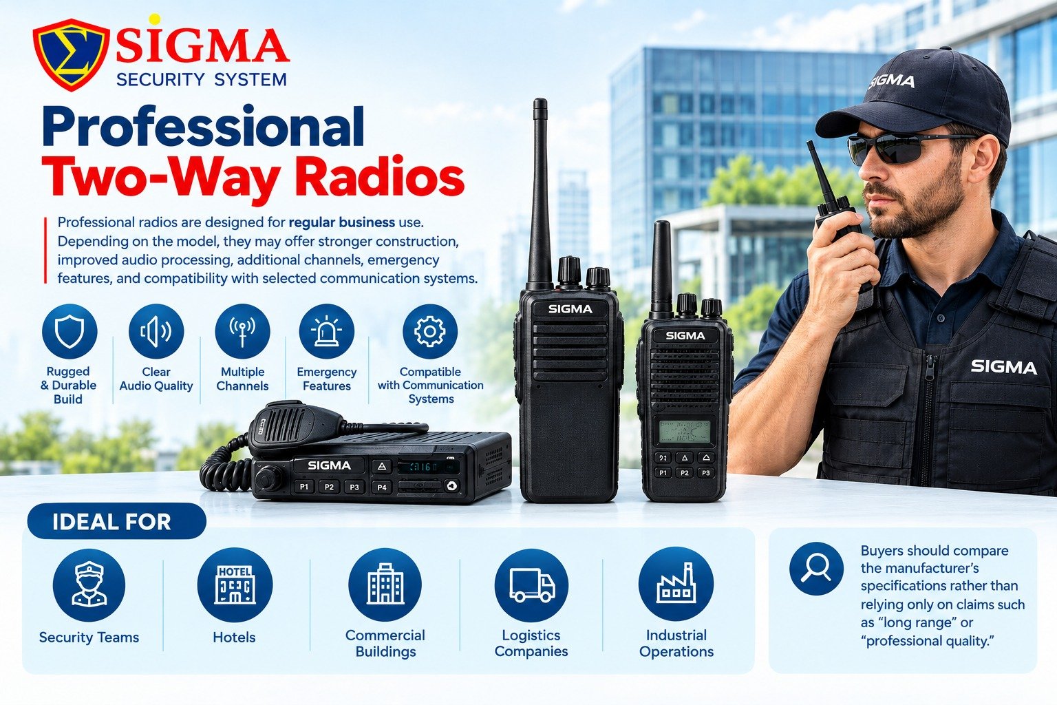 Professional Two-Way Radios