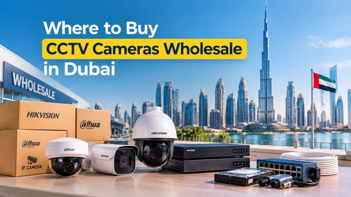 Where to Buy CCTV Cameras Wholesale in Dubai